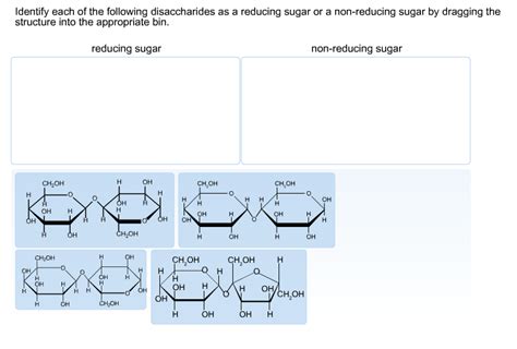 Solved Identify Each Of The Following Disaccharides As A