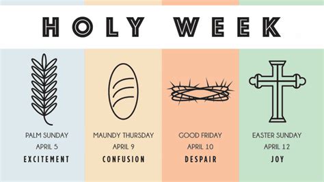 Holy Week Schedule Abiding Word Lutheran Church