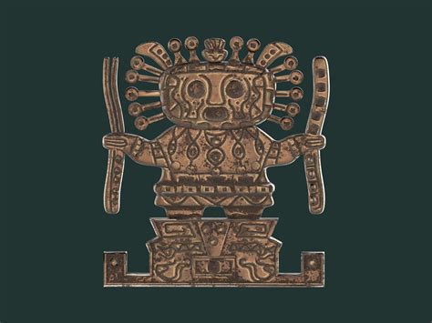 3d Model Viracocha Ancient Inca God Cgtrader