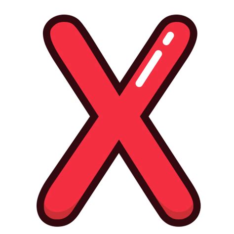 Red X Letter Png Clipart Png All Png All