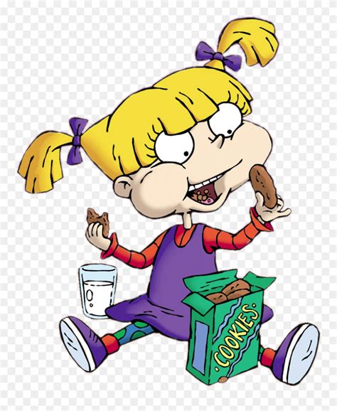 Download Rugrats Angelica Pickles Eating Cookies Angelica Pickles
