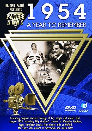 British Pathé News A Year To Remember 1954 Dvd Used