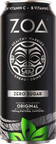 Zoa Zero Sugar Original Energy Drink 16 Fl Oz Kroger