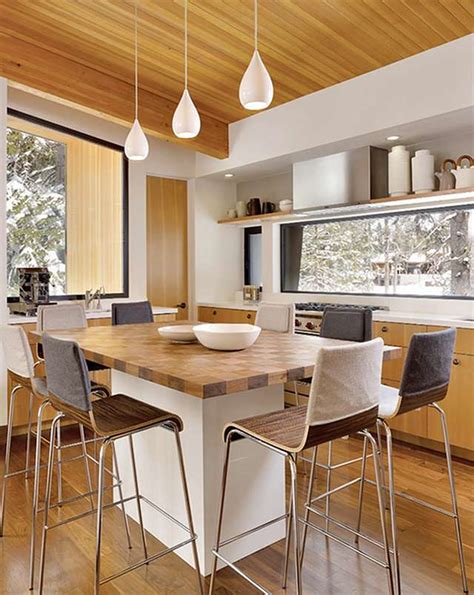 Get Modern Kitchen Bar Table Design Images Wallpaper Free