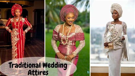 Latest Traditional Wedding Attire Yoruba Brides Ladeey