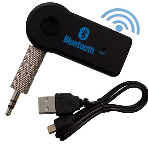 Bluetooth Aux In Adapter Dongle Musik Audio Stereo Radio Auto Wireless