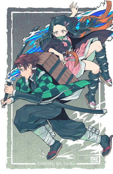 Tanjirou And Nezuko Anime Demon Anime Anime Characters