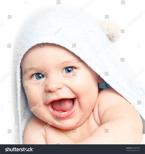 Cute Smiling Baby Stock Photo 76032490 Shutterstock