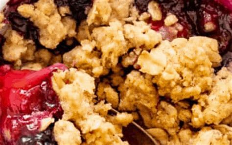 Mixed Berry Crisp Recipe The Recipe Critic Blogpapi