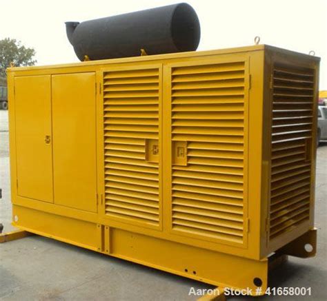 Dealer, selling new and used the company also sells and rents generators, industrial engines, and marine power engines. Used- CAT 210kW Diesel Generator Set. Caterpillar