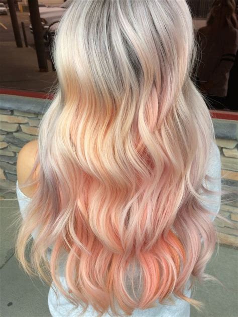 Since these colors are dusted and pastel, they will not last long. Peach Hair Color | The Best Looks of the Peach hair Trend