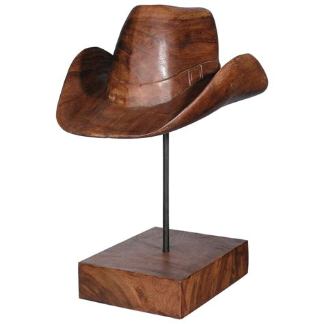 Groovystuff Large Cowboy Hat On A Stand 187108 Decorative