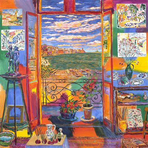 Matisses Studio Collioure 1905 Damian Elwes Matisse Paintings