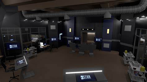 Artstation Star Labs Interiors From Cw The Flash