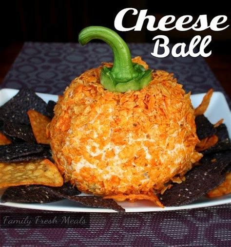 Easy Halloween Appetizers Easy Cheese Ball Appetizer Great For Any