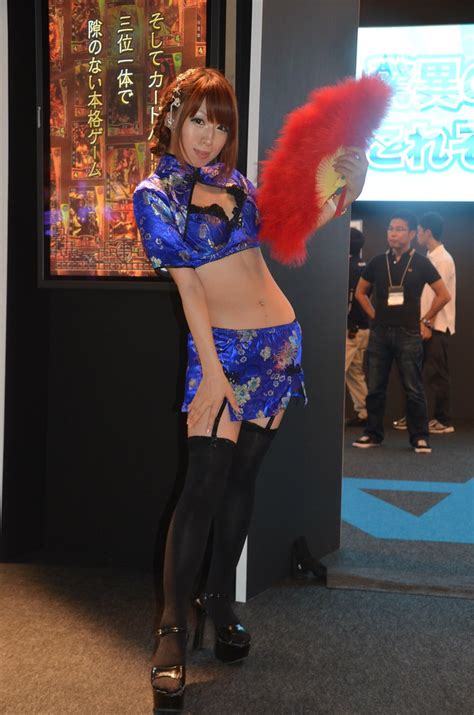 Booth Babes Of Tokyo Game Show Flickr