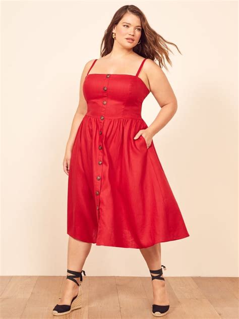 Reformation Tori Dress Reformation Plus Size Clothes 2019 Popsugar