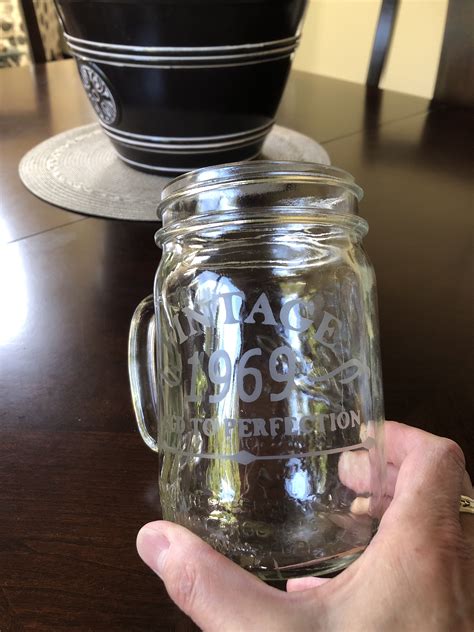 Pin By Joanne Starr On My Crafting Attempts Mason Jar Wine Glass