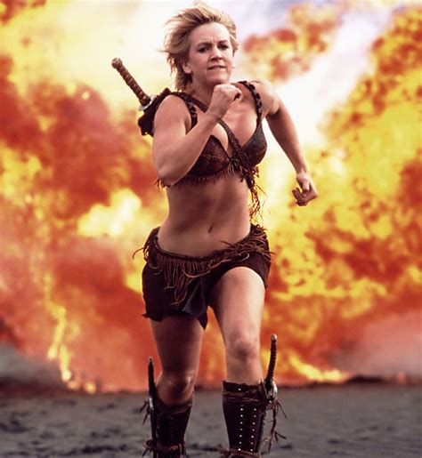 renee o connor aka gabrielle from xena warrior princess r midriff