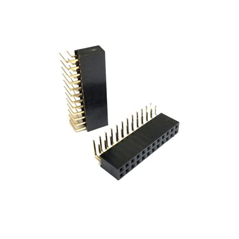 2 54mm dupont 24 pin 2x12 right angle motherboard header connector moddiy