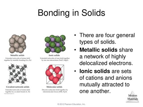 Ppt Chapter 12 Solids And Modern Materials Powerpoint Presentation