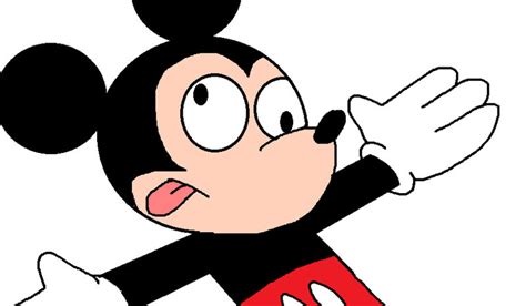 Mickey Mouse At Floor After Begin Punched By Mega Shonen One 64 On