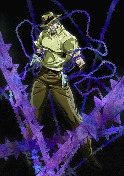 1920x1080px 1080p Free Download Joseph Joestar Battle Tendency Enemy Stand Hermit Purple