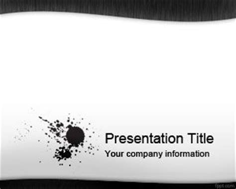 professional black  white powerpoint template
