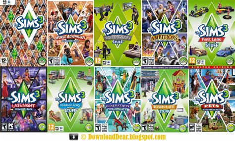 Download The Sims 3 Expansion Pack Stuff Pack Full Updated Download