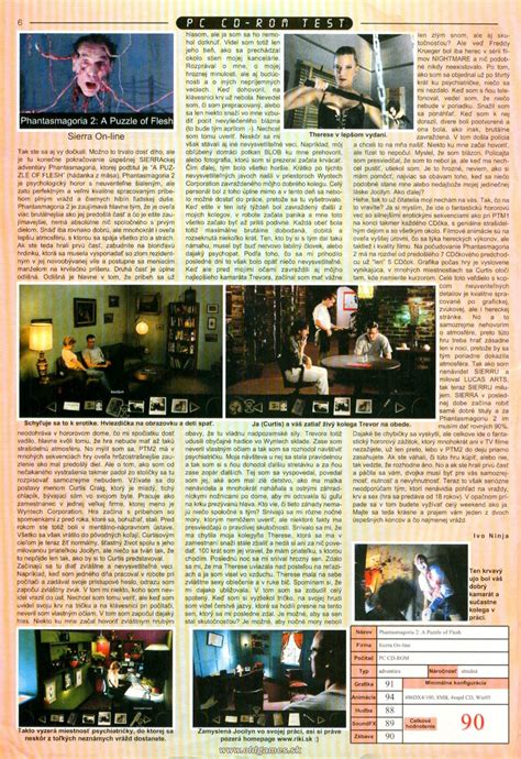 November 30, 1996released in eu: Phantasmagoria 2: A Puzzle of Flesh :: Riki 26 page 26