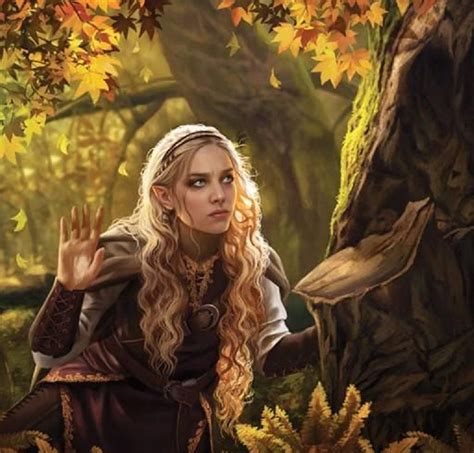Forest Elf By Magali Villeneuve Elves Fantasy Fantasy Women
