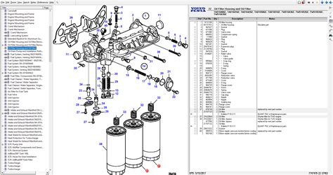 Volvo Penta Marine And Industrial Engine Linkone Spare Parts Catalog