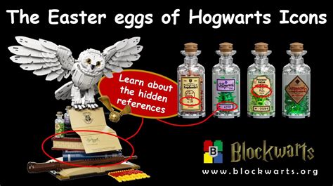 The Easter eggs of Hogwarts Icons – Blockwarts – A LEGO Harry Potter