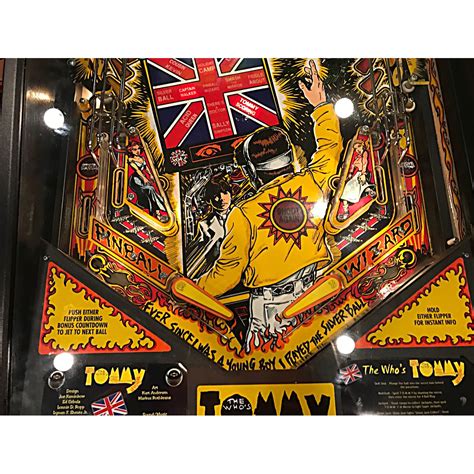 The Whos Tommy Pinball Machine Elite Home Gamerooms