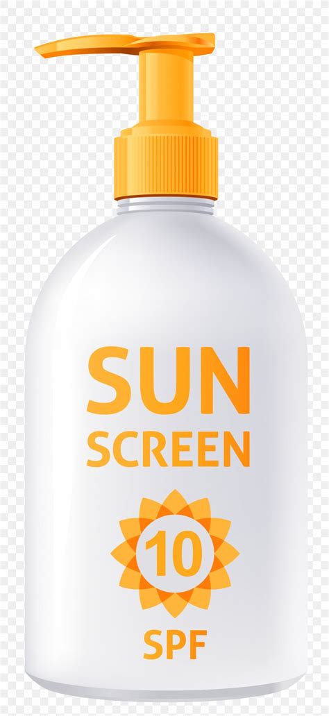 Sunscreen Lotion Ultraviolet Sun Tanning Clip Art Png 1859x4050px