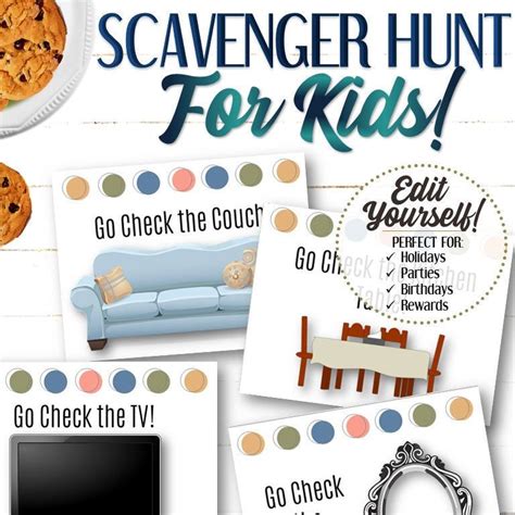A Fun And Simple Scavenger Hunt For Kids And Non Readers Hide Ts