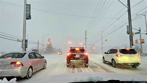 Another 20cm Of Snow Can Be Coming This Week To Mississauga And