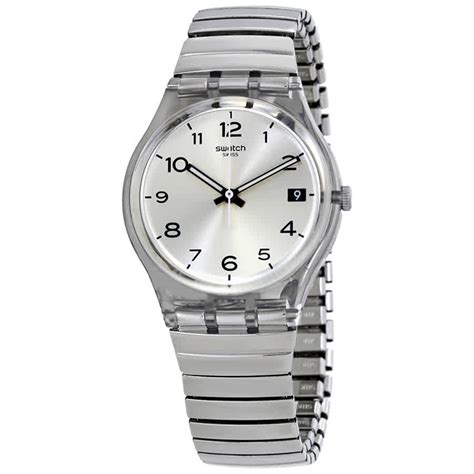 Swatch Swatch Silverall Silver Dial Ladies Watch