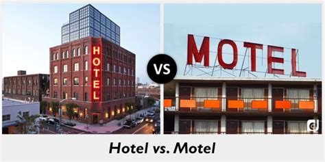 ما الفرق بين هوتيل وموتيل Hotel و Motel المرسال