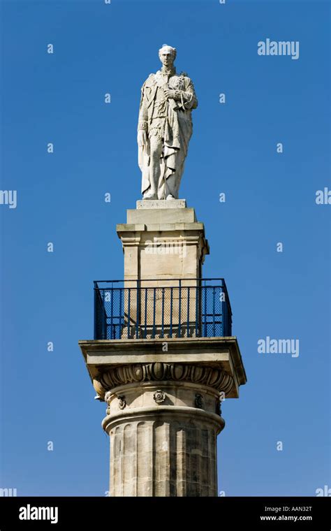 The Statue Of Greys Monument In Newcastle Upon Tyne Stock Photo Alamy