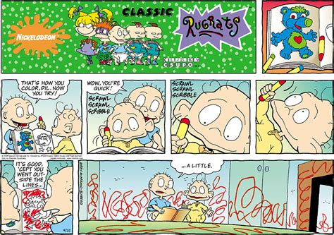 Nickalive Classic Rugrats Comic Strip For Sunday September 20 2020