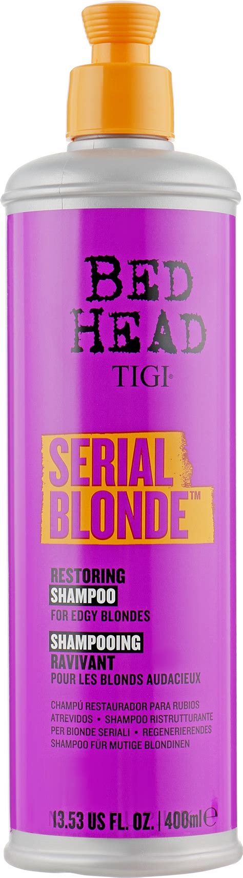 Tigi Bed Head Serial Blonde Shampoo Blonde Hair Shampoo Makeup Uk