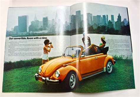 Vw Beetle Brochure From 1975 Vintage Cars