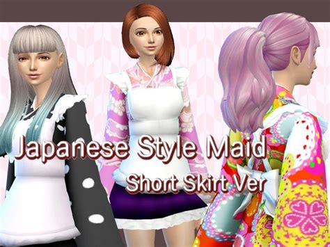 Sims 4 Maid Uniform Cc And Mods Snootysims