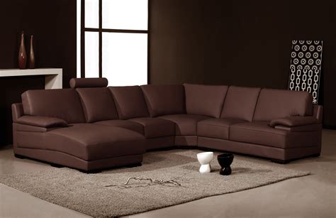 3.9 out of 5 stars. Leather couch sectional brown | Hawk Haven