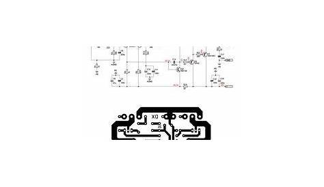 2SA1943 - 2SC5200 | Audio amplifier, Electronic circuit design, Circuit