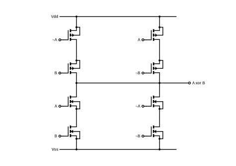 Bipolar xor gate with only 2 transistors details hackaday io. Xor Gate Logic Diagram - Wiring Diagram Schemas