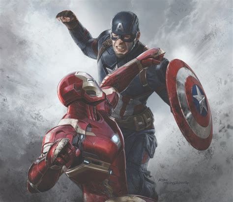 Captain America Civil War Concept Art Features Alternate Scarlet