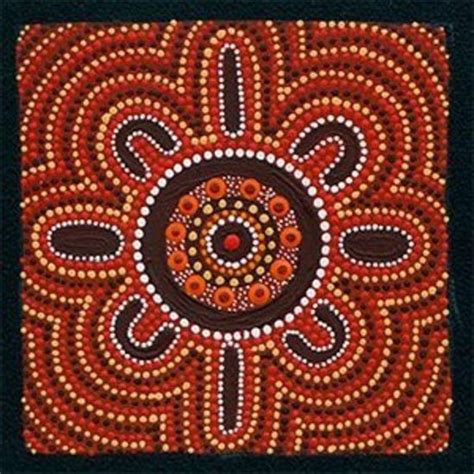 Handmade Aboriginal Art 2pce Aluminium Earrings Gathering Bushfood