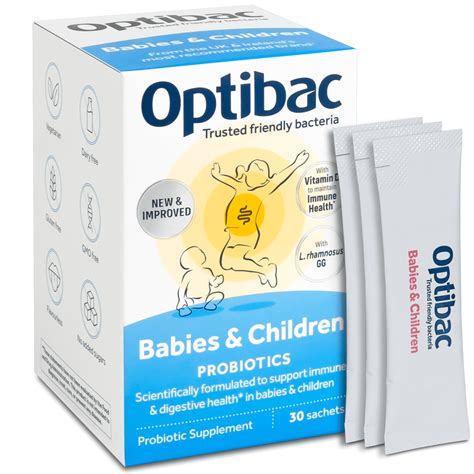 Optibac Probiotics Babies And Children Supplement 30 Sachets